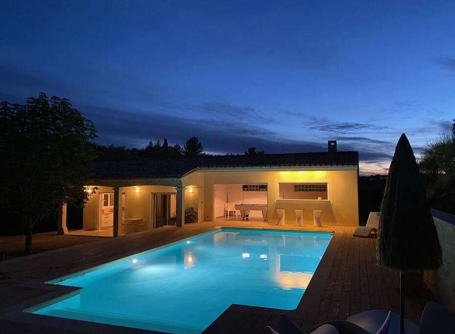 Maison Avec Piscine Pour 2 Personnes A Valensole Villa Buitenkant foto